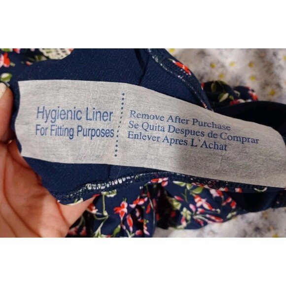 NWT Sea Angel Maternity One Piece Swimsuit Cherry Blossom Floral Print Stretch M - Picture 11 of 11